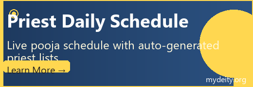 booking priest schedule
